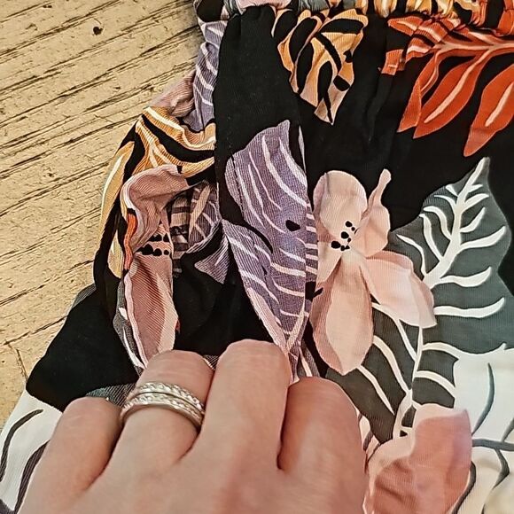 Floral maxi dress size L 12/14 NWT Bixby Nomad - Picture 6 of 13